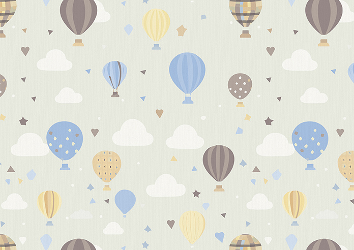 Balloon Festival, Skyline - Motorised Roman Blind - Image 7